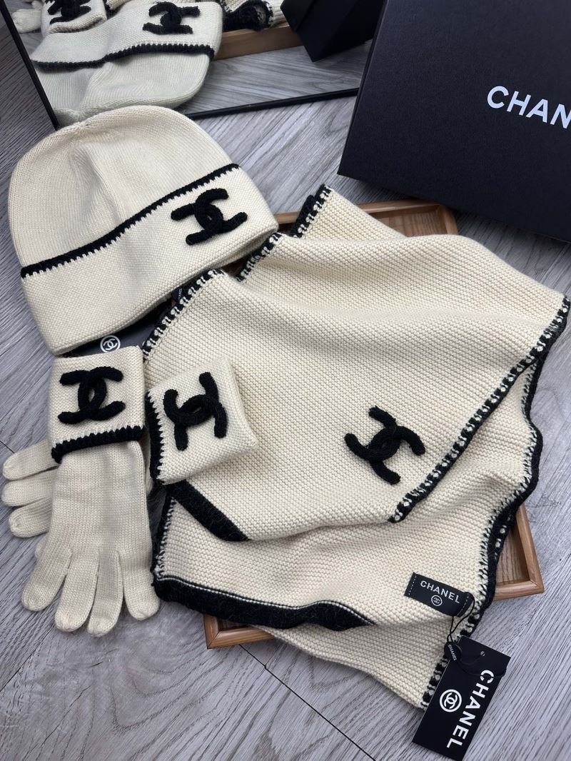 Chanel Caps Scarfs